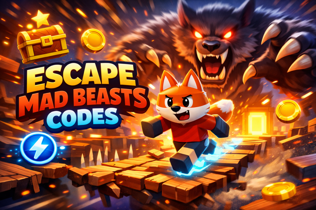 Escape Mad Beasts For Animals Codes