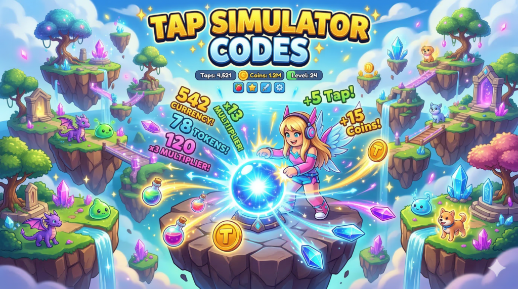 Tap Simulator Codes