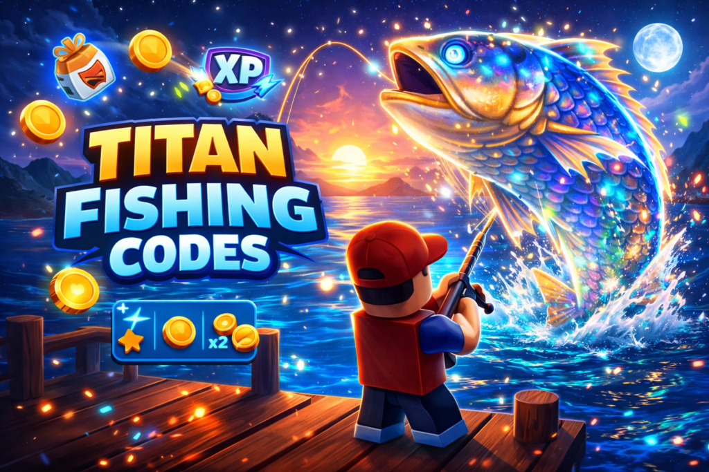 Titan Fishing Codes