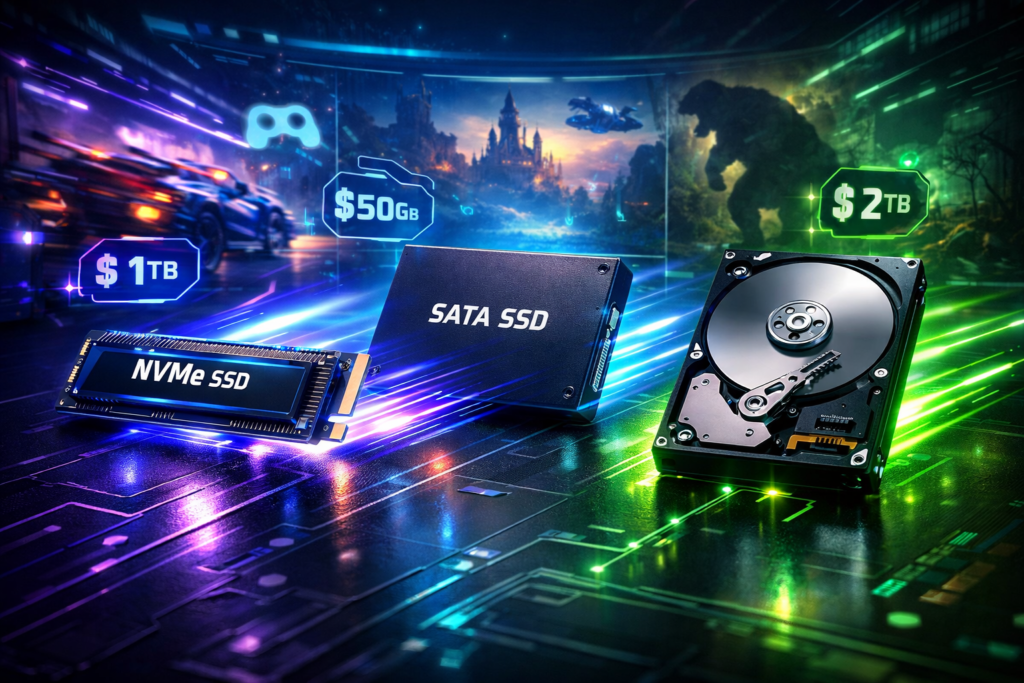 SSD vs HDD for gaming